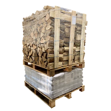 ecoLeña Mixta Clásica – Leña 25 cm + Madera Comprimida