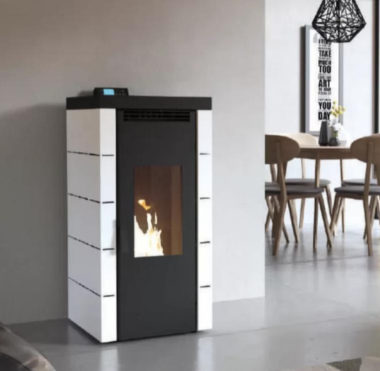 Estufa de pellets BP-100 Aire Frontal – 4,0 a 9,5 kW