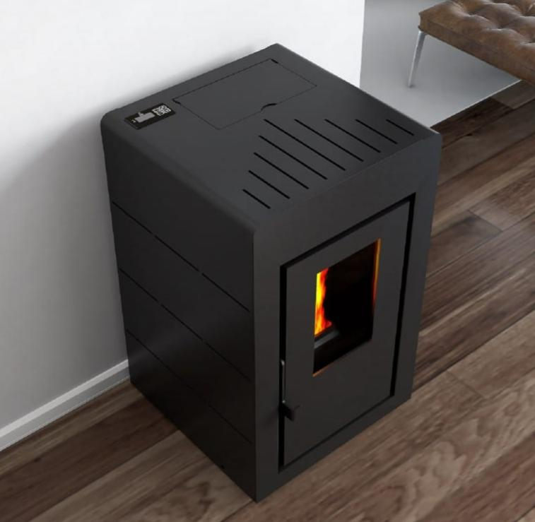 Estufa de pellets BP-CH0 Aire Frontal – 5,5 kW