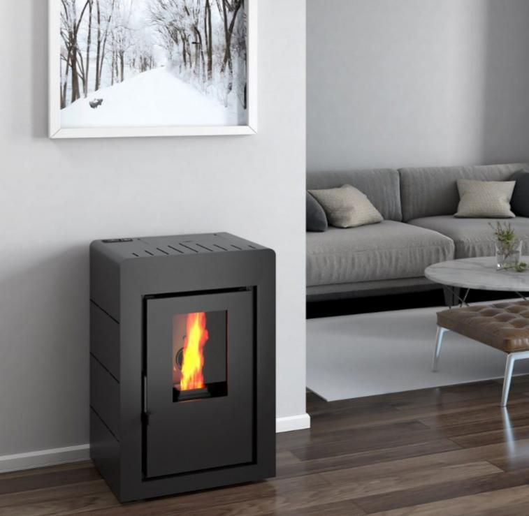 Estufa de pellets BP-CH0 Aire Frontal – 5,5 kW
