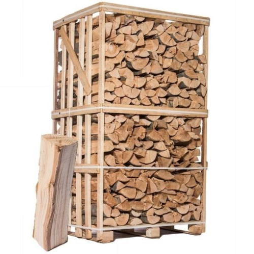 Leña Seca Premium en Troncos de 30 cm – Palé 2.000 dm³