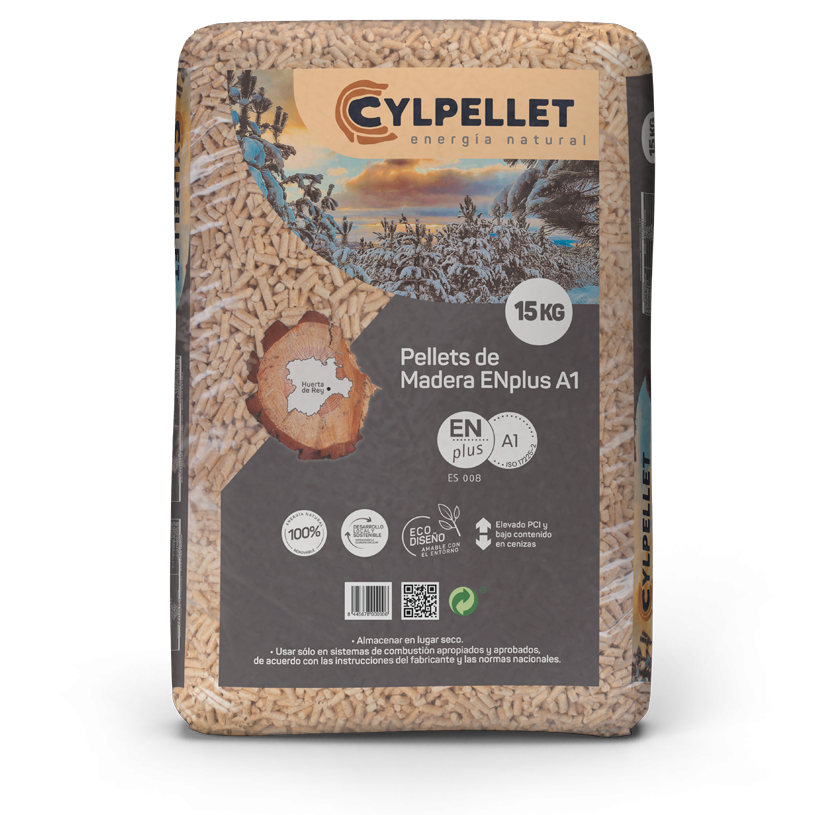 CYL Pellet – Palé 100 sacos (1.500 kg)